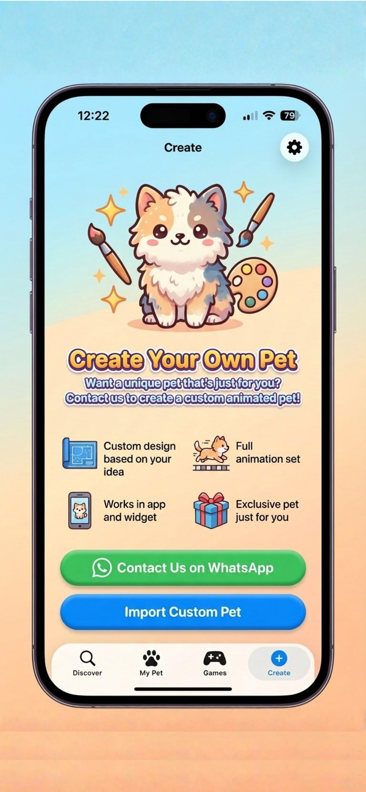 Custom Pet Example